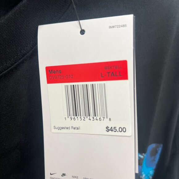 Nike Kyrie Journey Reward Black Long Sleeve T-Shirt DV9725-010 Mens S, XL, or LT - Picture 11 of 12